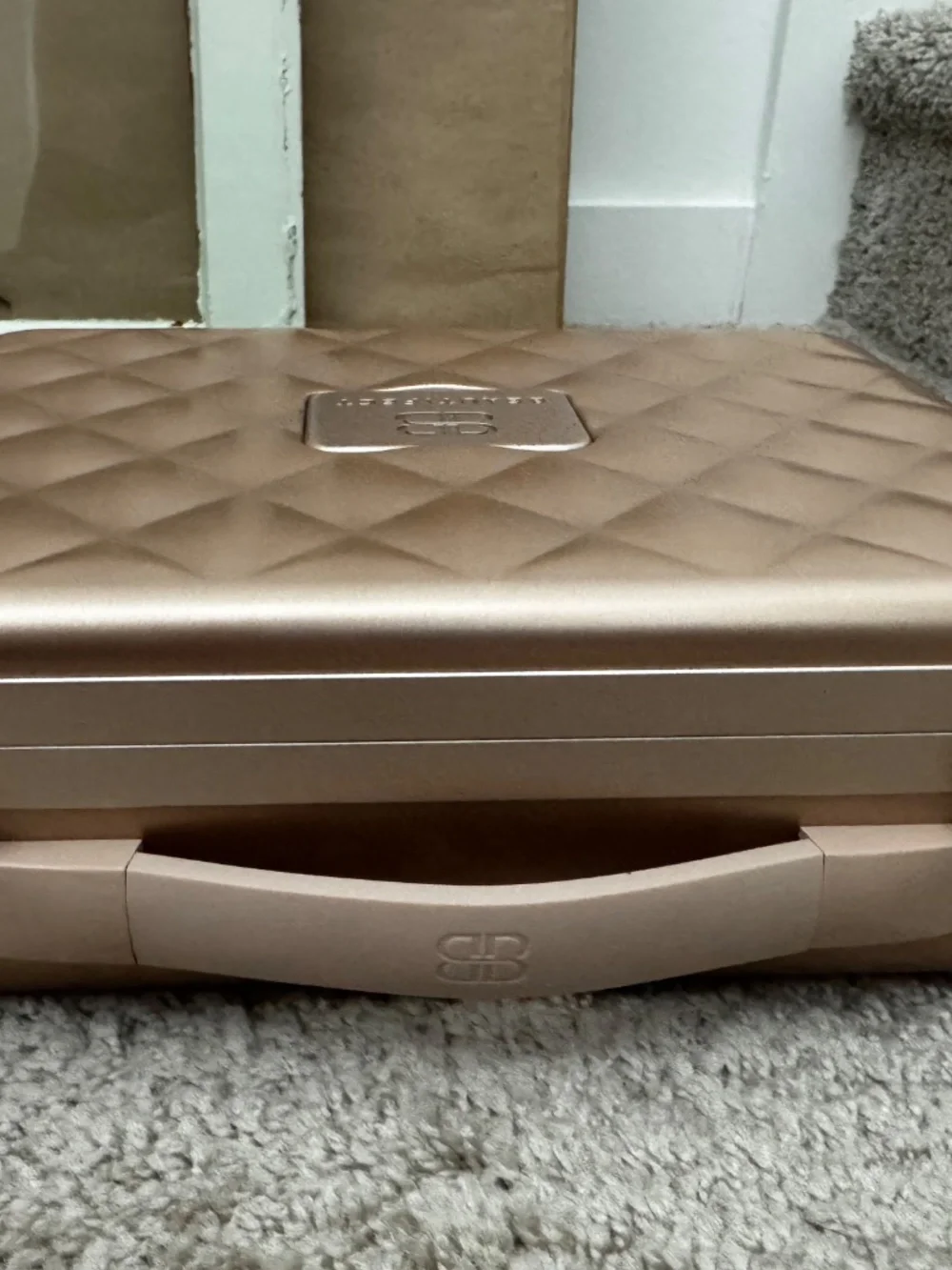 Beautifect Box – Rose Gold Lighted Makeup Vanity Case